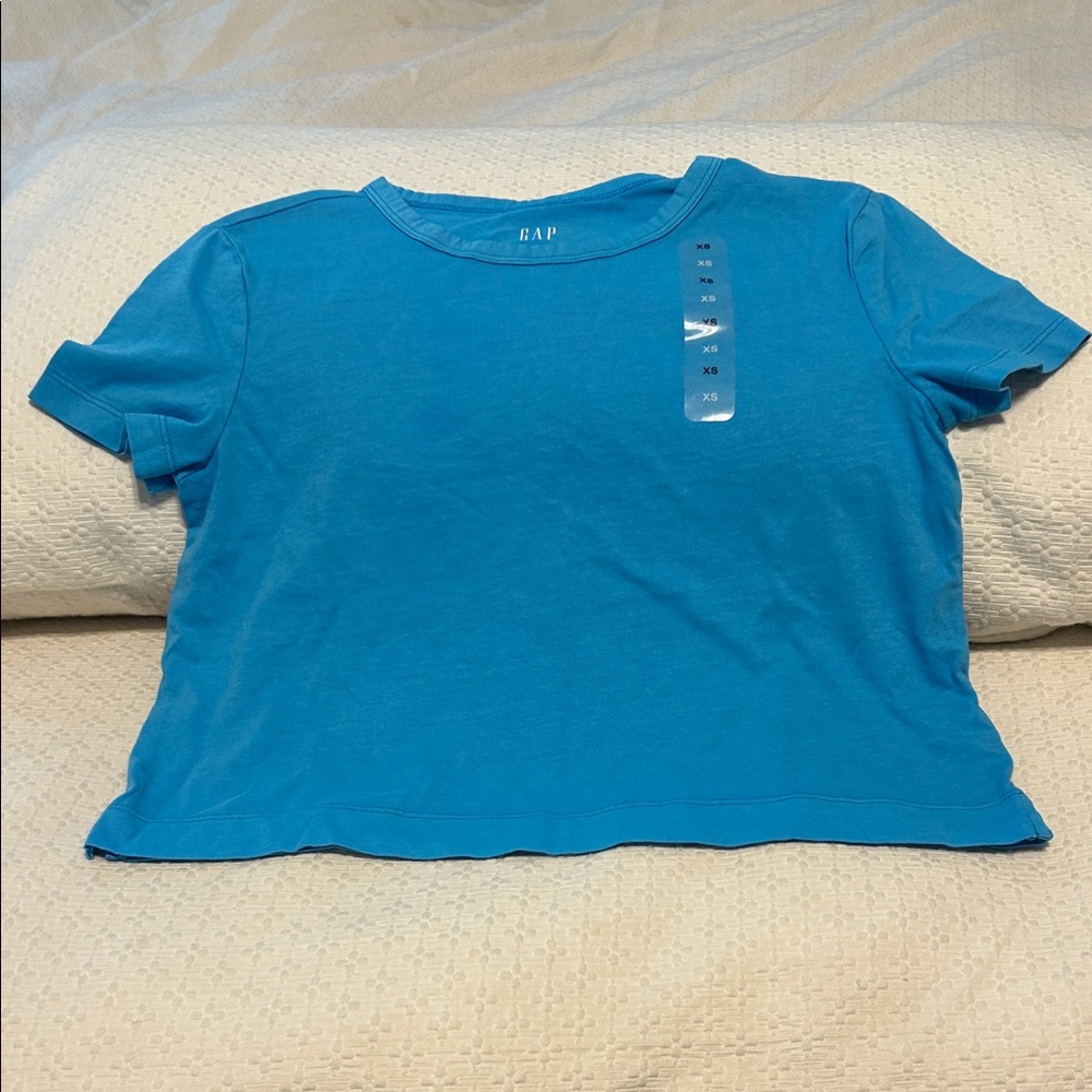 GAP Bright Blue Short Sleeve Tee